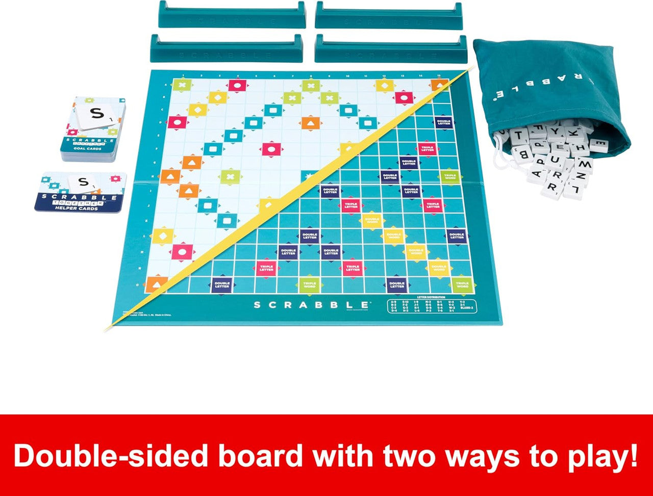 Scrabble Board Game - Double Sided Board