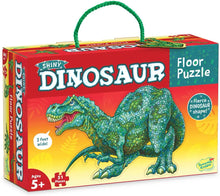 Peaceable Kingdom - Shiny Dinosaur Floor Puzzle 51pc
