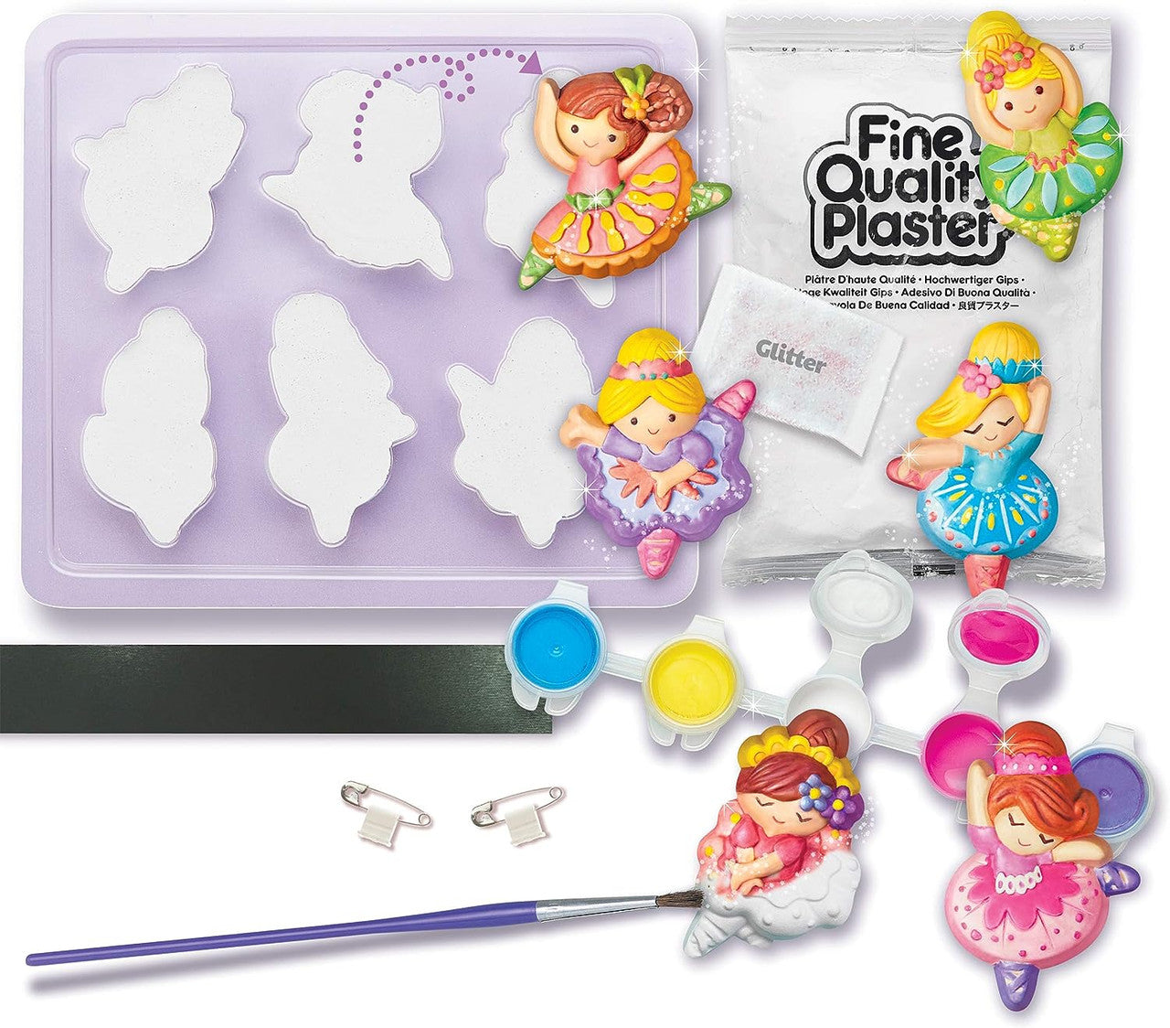 4M - Mould & Paint Glitter - Ballerina