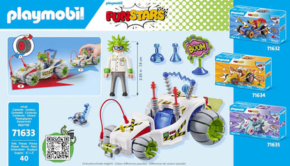 Playmobil Funstars - Crazy Cart Racing Professor 71633