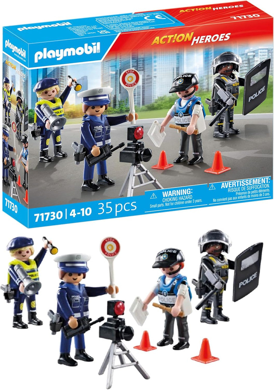 Playmobil - City Action - Police Figures Set | 71730