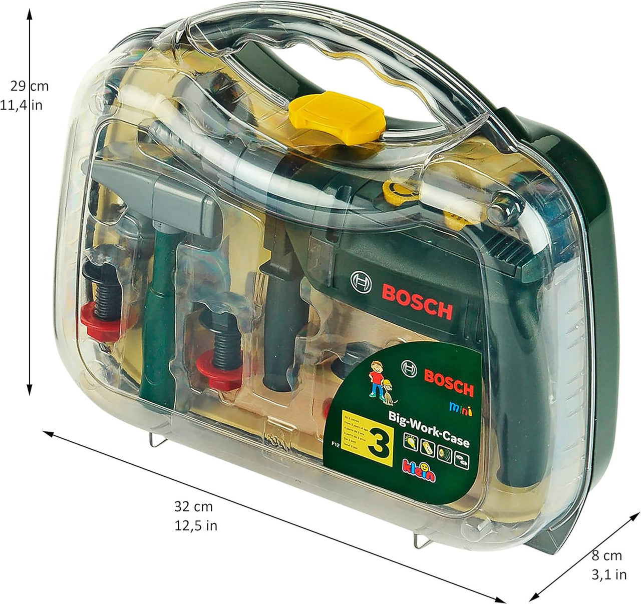 Bosch Mini - Tool Case with Hammer Drill