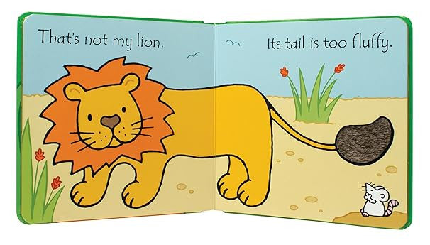 Usborne - That's Not My Lion... Touchy-Feely Book (Green)