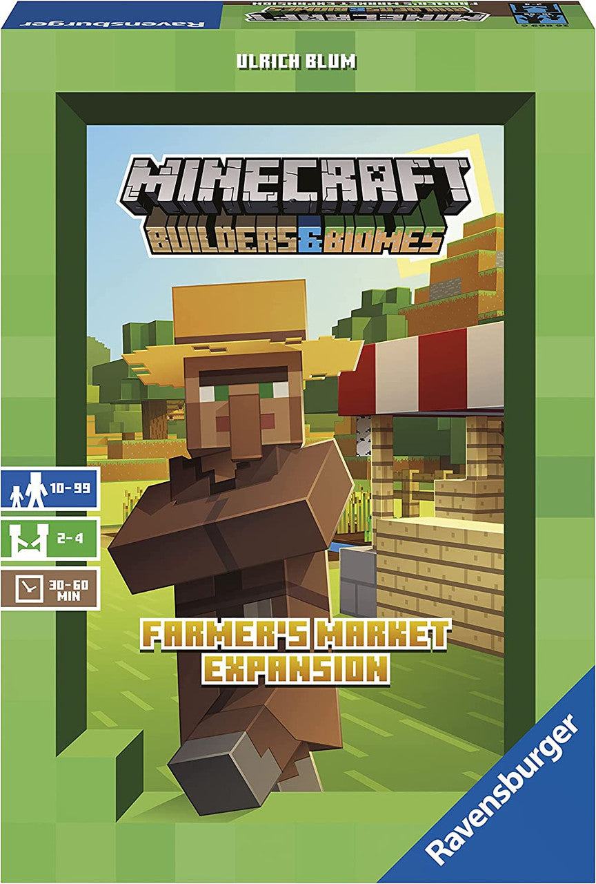 Ravensburger - Minecraft Builders & Biomes: Farmer's Market Expansion