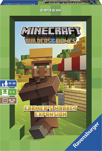 Ravensburger - Minecraft Builders & Biomes: Farmer's Market Expansion