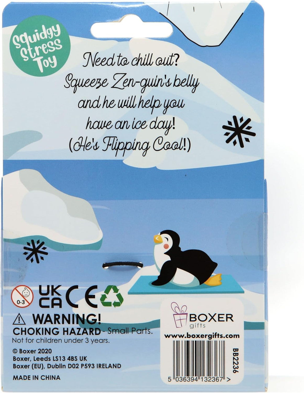 Zen-Guin Chill Out Squeeze Toy
