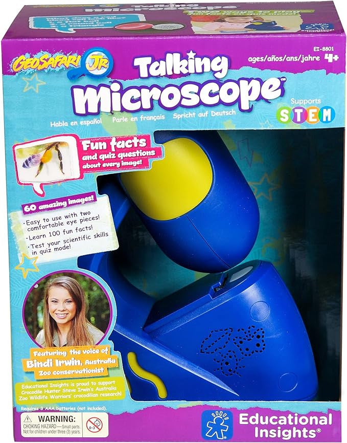 Educational Insights - Geo Safari Jr. Talking Microscope