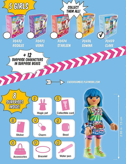 Playmobil - EverDreamerz Comicworld Clare 70477