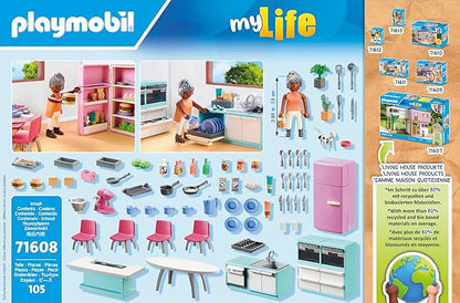 Playmobil - My Life - Kitchen with Dining Area 71608