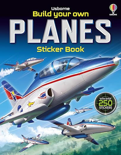 Usborne-Build Your Own-Planes Sticker Book