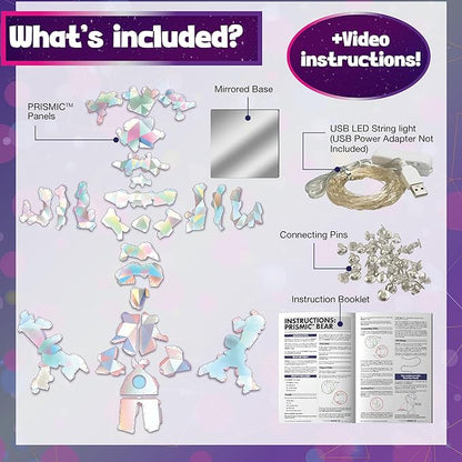 Prismic Build Your Own 3D Puzzle - Bear Lantern