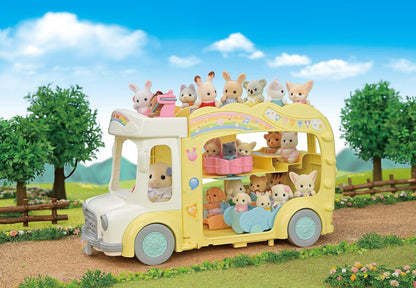 Sylvanian Families - Rainbow Fun Nursery Bus