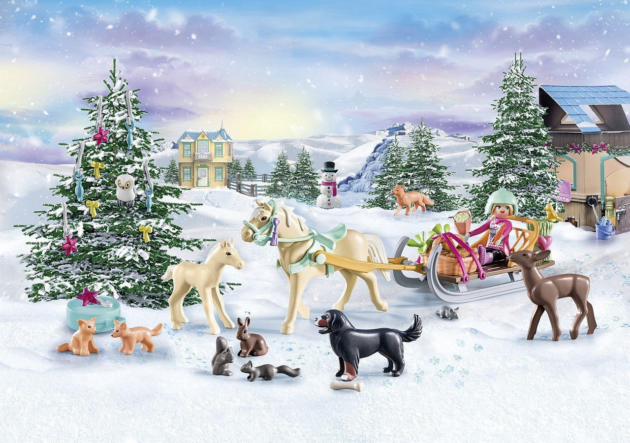Playmobil Advent Calendar - Christmas Sleigh Ride | 71345
