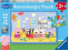Ravensburger 2x12pc - Peppa's Adventures Puzzle