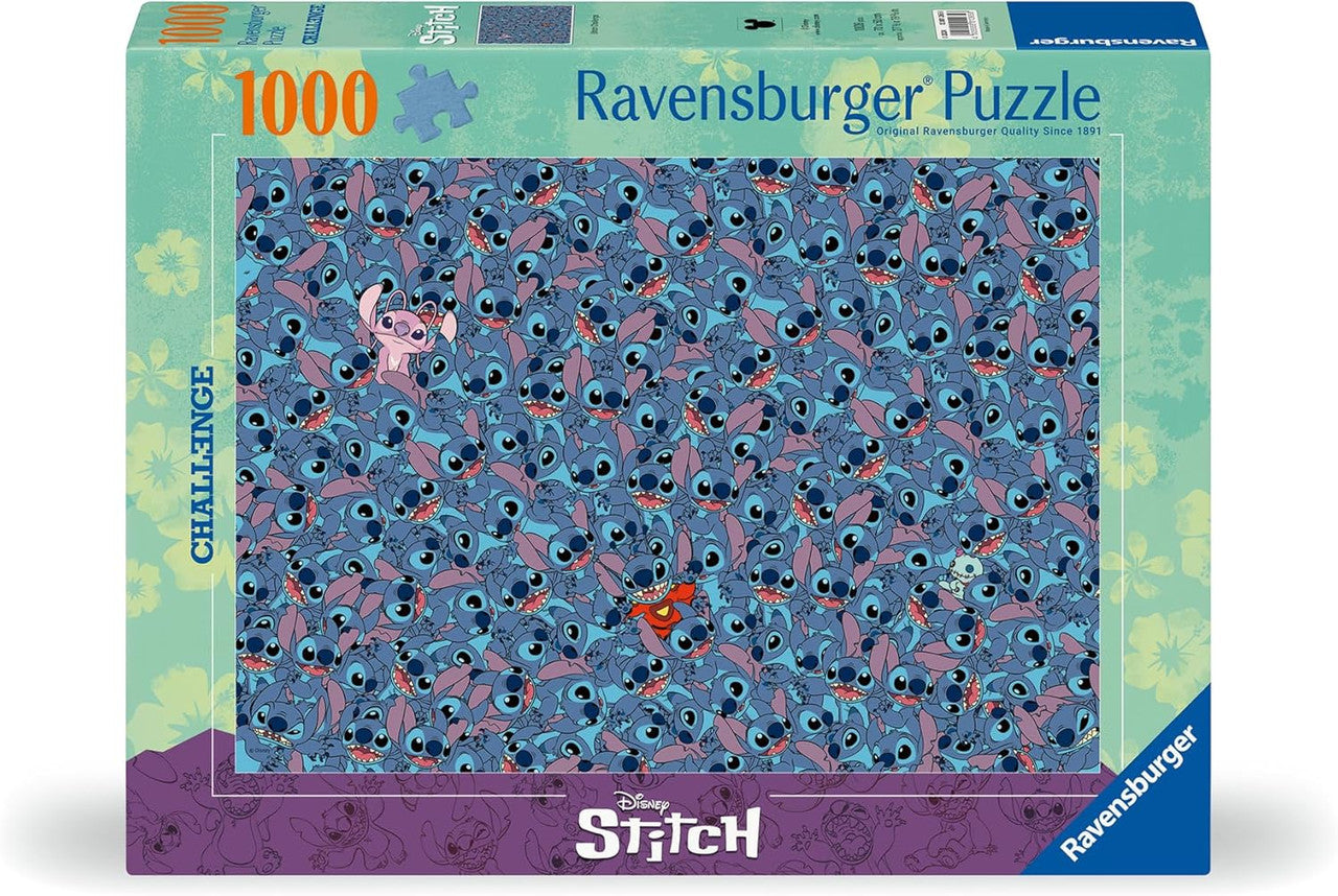 Ravensburger 1000pc - Disney Stitch Challenge Puzzle