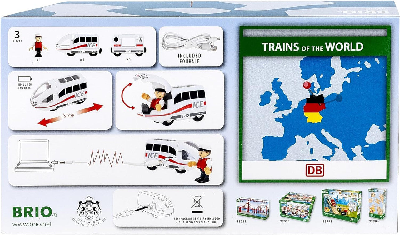 BRIO -   ICE Rechargeable Train 36088