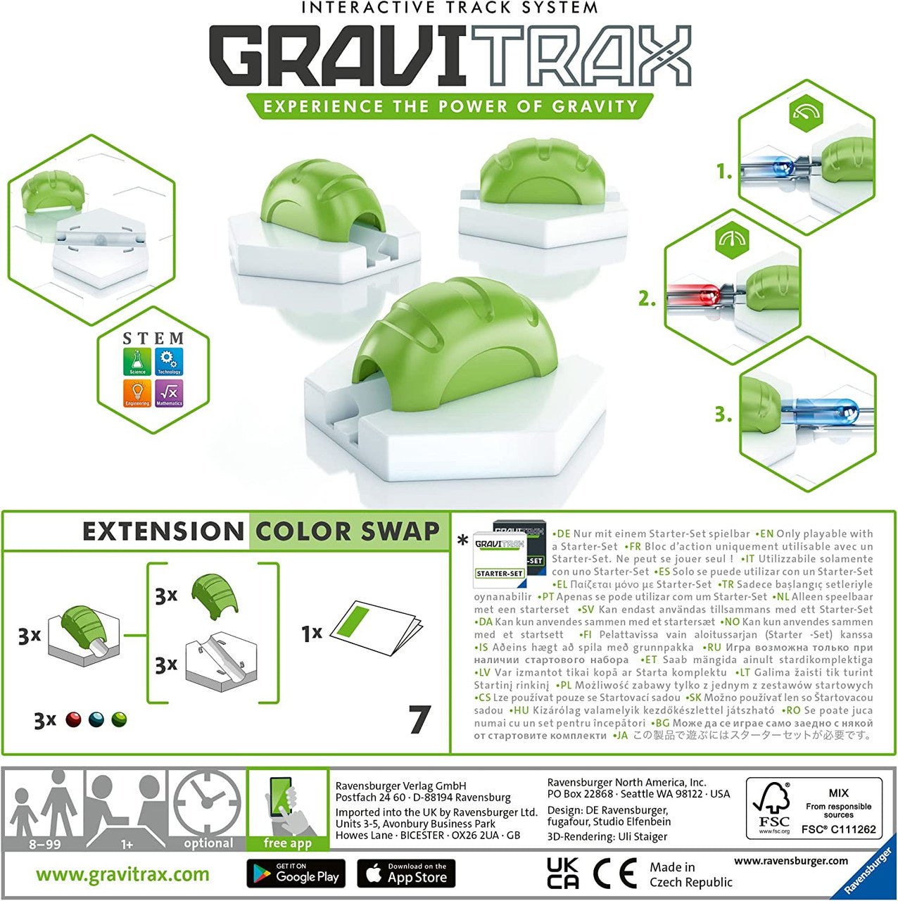 GraviTrax Extension - Color Swap