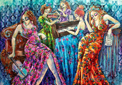 Anatolian 2 x 500pc - Colourful Notes Puzzle