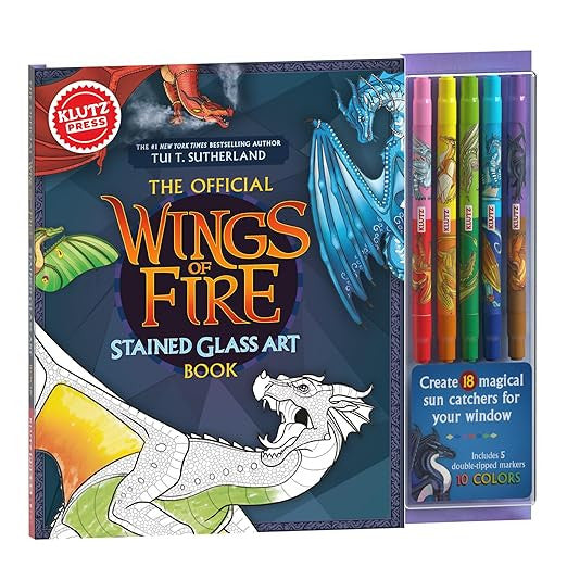 Klutz - Wings of Fire Stained Glass Art Book