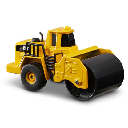 CAT - Metal Machines - Wheel Loader, Excavator & Steam Roller 3pk