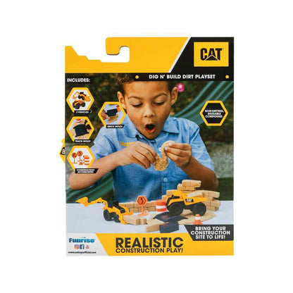 CAT Dig n' Build Dirt Playset