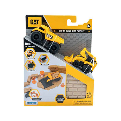 CAT Dig n' Build Dirt Playset