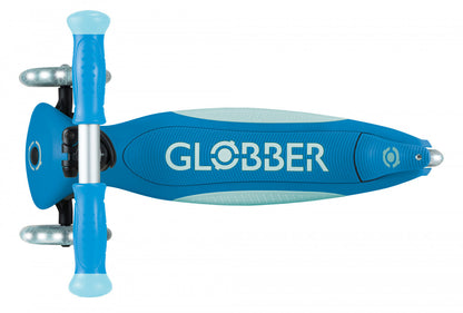Globber - ELITE LIGHTS GLOW Scooter - Deep Blue