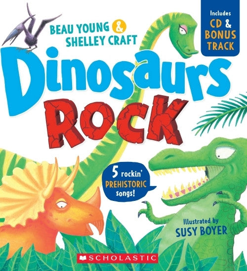 Dinosaurs Rock + CD