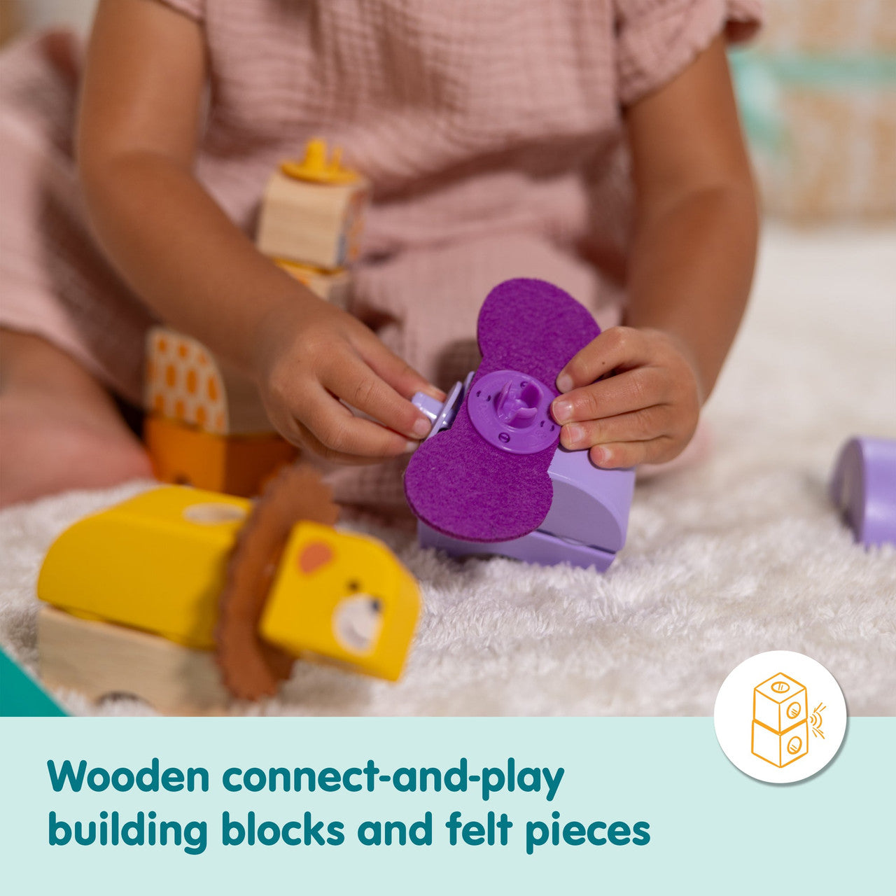 Melissa & Doug - Blockables™ Safari Play Set