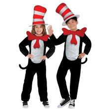 Anagram Cat in the Hat Jumpsuit costume for kids inspired by the classic Dr. Seuss character