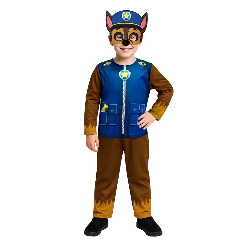 Anagram PAW Patrol Chase Costume featuring the heroic police pup character outfit for kids