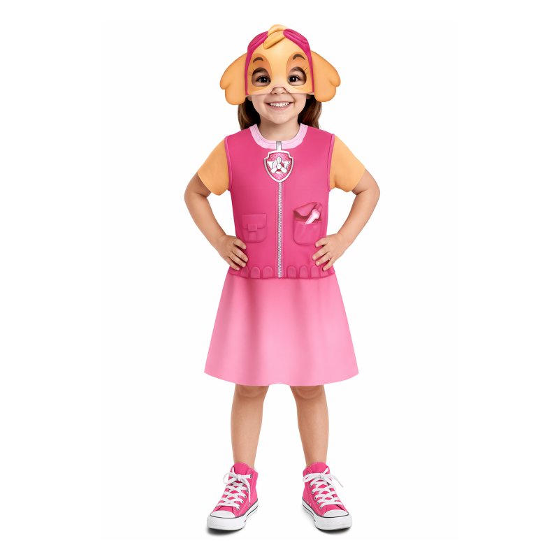 Anagram PAW Patrol Skye Costume featuring the adventurous flying pup character outfit for kids