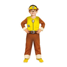Anagram PAW Patrol Rubble Costume featuring the construction pup character outfit for kids