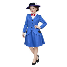 Anagram Magical Nanny Girls Costume featuring a classic storybook-inspired outfit for kids