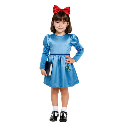 Anagram Little Bookworm Girls Costume featuring a charming book-themed outfit for kids