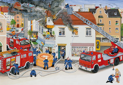 Ravensburger 2x24pc - Busy Fire Brigade Puzzle
