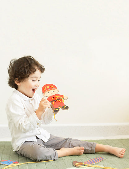 Classic World - My Job (Boy) Lacing Toy