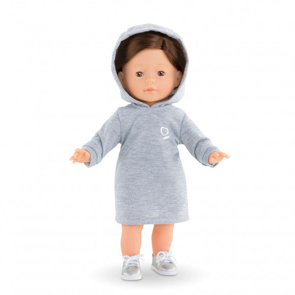 Corolle - Ma Corolle Grey Hoodie Dress - 36cm