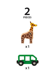 BRIO Vehicle - Giraffe and Wagon | 33724