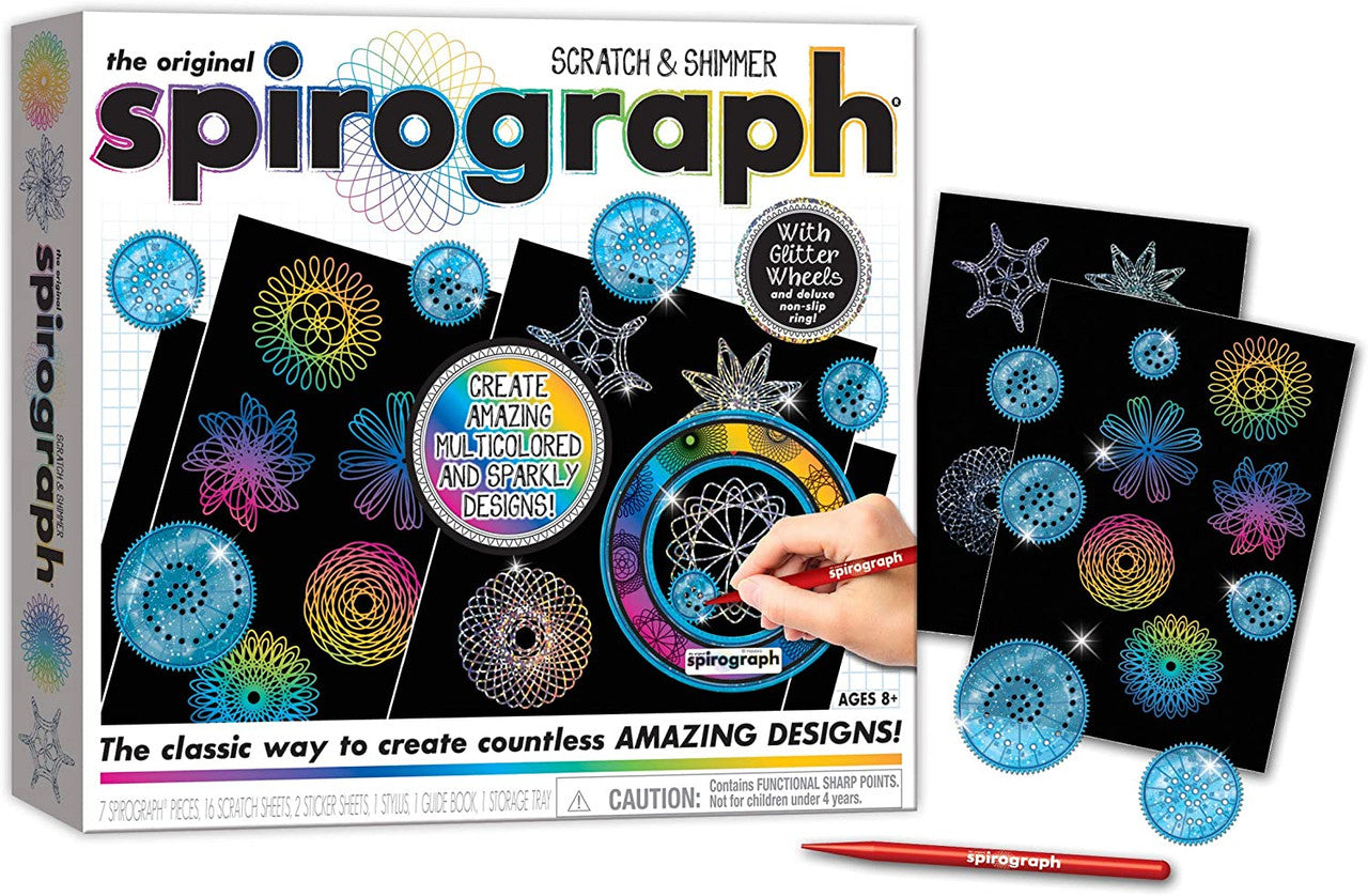 Spirograph Scratch & Shimmer
