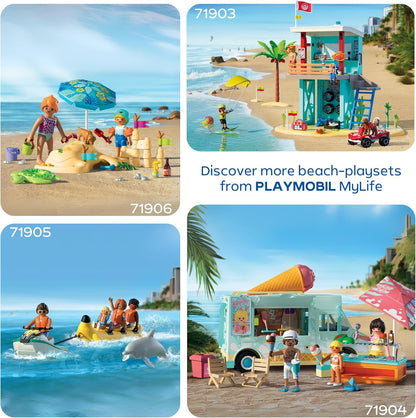 Playmobil - My Life - Family Fun at the Beach 71906