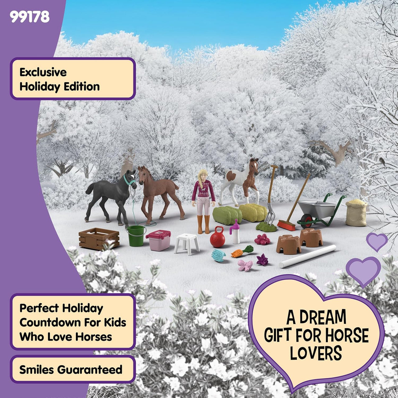 Schleich Horse Club Holiday Foal Magic Advent Calendar 99178