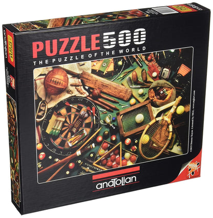 Anatolian 500pc - Classic Sports Gear Puzzle