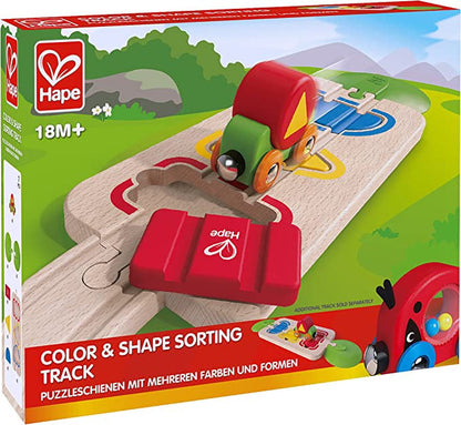 Hape Rail - Color & Shape Sorting Track