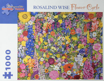 Pomegranate 1000pc Puzzle - Rosalind Wise - Flower Cycle Puzzle