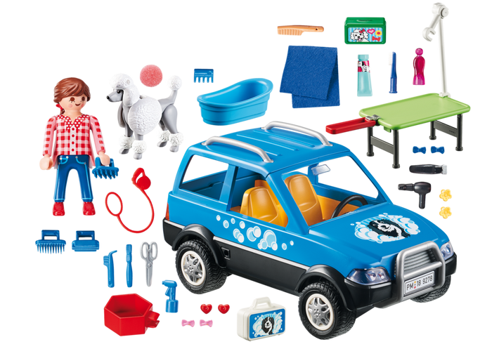 Playmobil City Life - Pet Hotel - Mobile Pet Groomer 9278