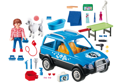 Playmobil City Life - Pet Hotel - Mobile Pet Groomer 9278