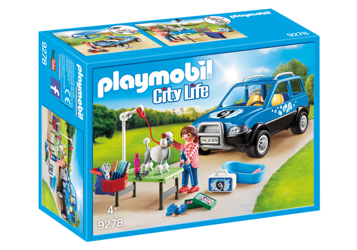 Playmobil City Life - Pet Hotel - Mobile Pet Groomer 9278