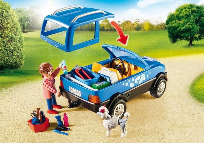 Playmobil City Life - Pet Hotel - Mobile Pet Groomer 9278