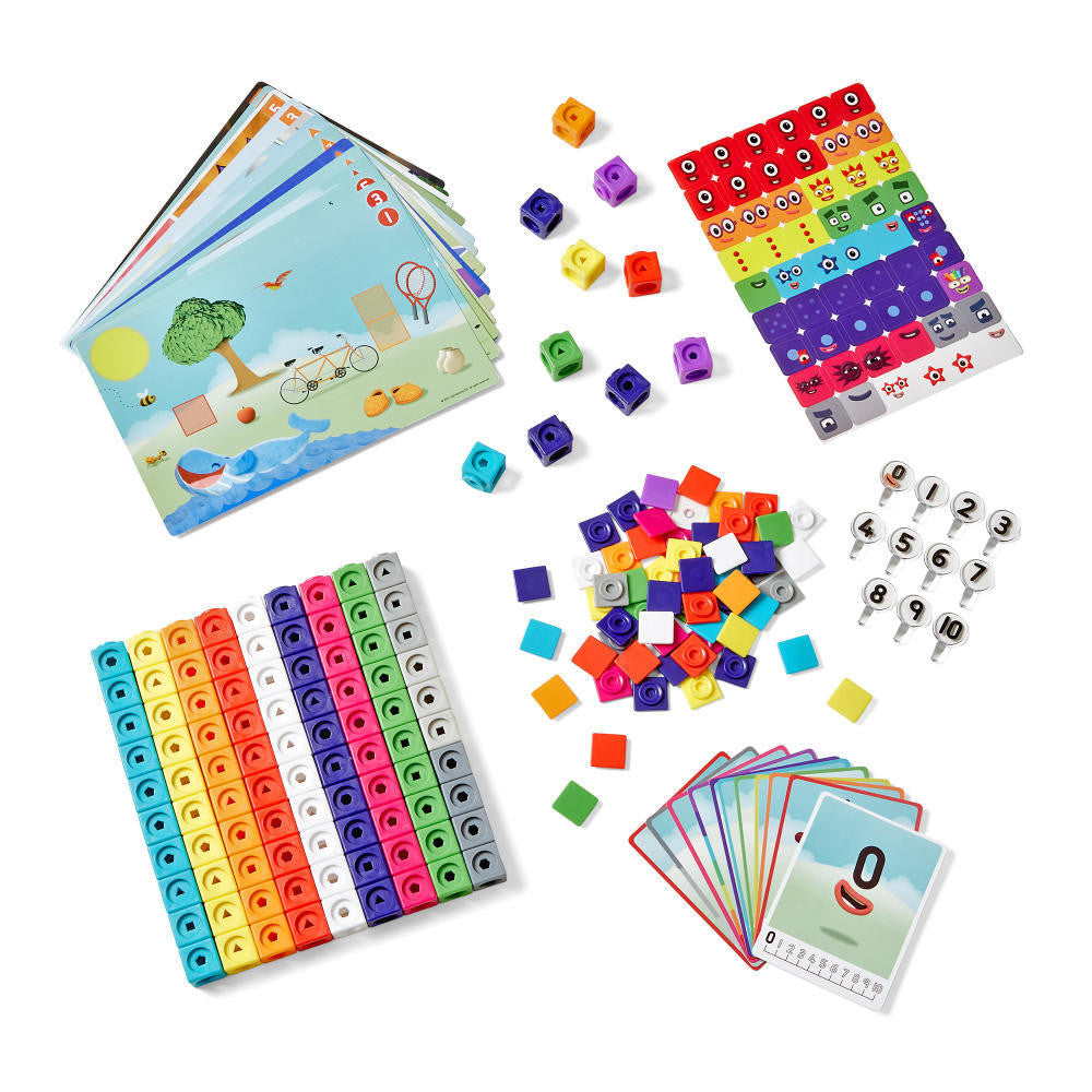 Hand2Mind - Mathlink Cubes - Numberblocks 1-10 Activity Set